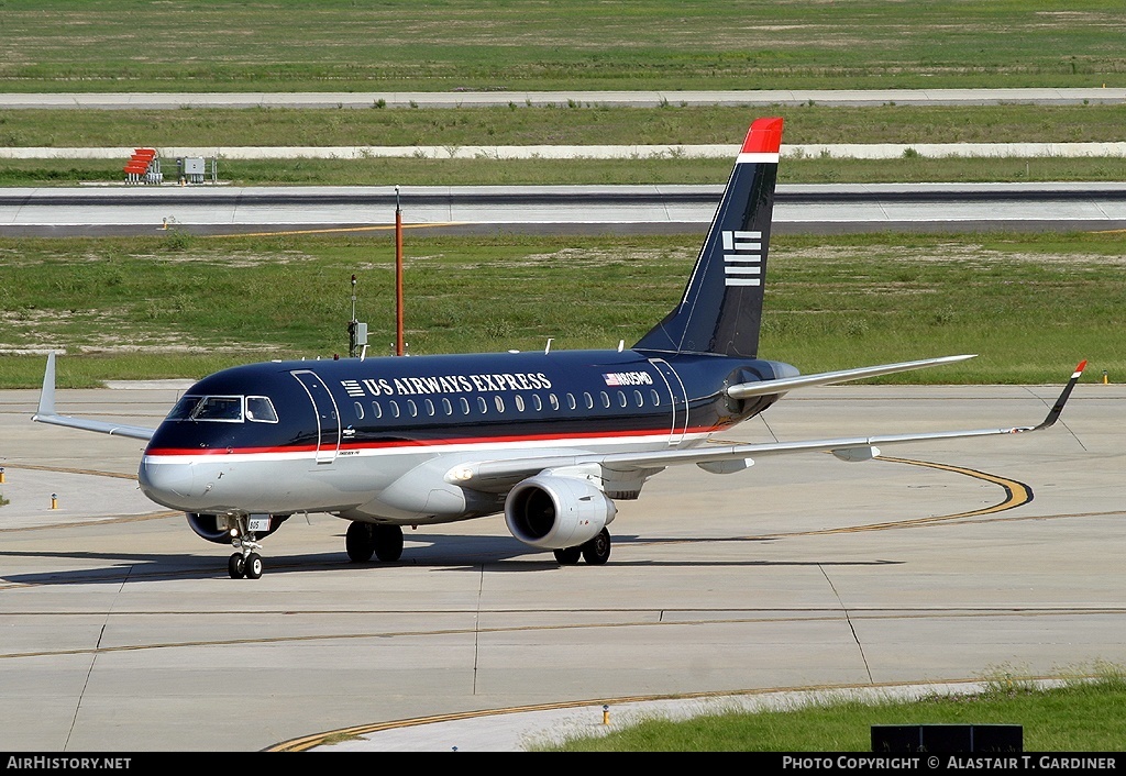 Aircraft Photo of N805MD | Embraer 170SU (ERJ-170-100SU) | US Airways Express | AirHistory.net #63851