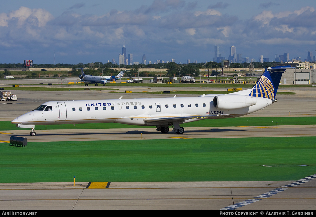Aircraft Photo of N11548 | Embraer ERJ-145LR (EMB-145LR) | United Express | AirHistory.net #63856