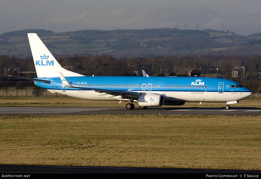 Aircraft Photo of PH-BXW | Boeing 737-8K2 | KLM - Royal Dutch Airlines | AirHistory.net #63862