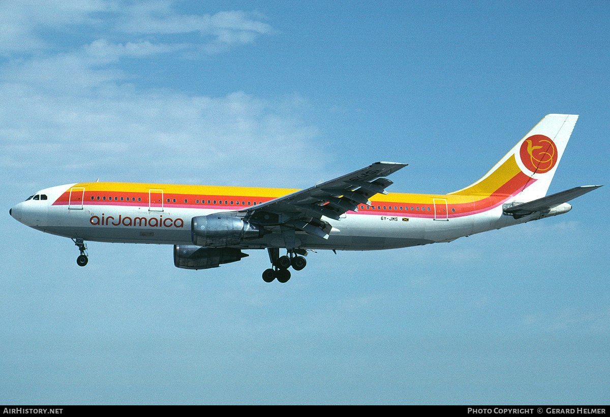 Aircraft Photo of 6Y-JMS | Airbus A300B4-203 | Air Jamaica | AirHistory.net #63875