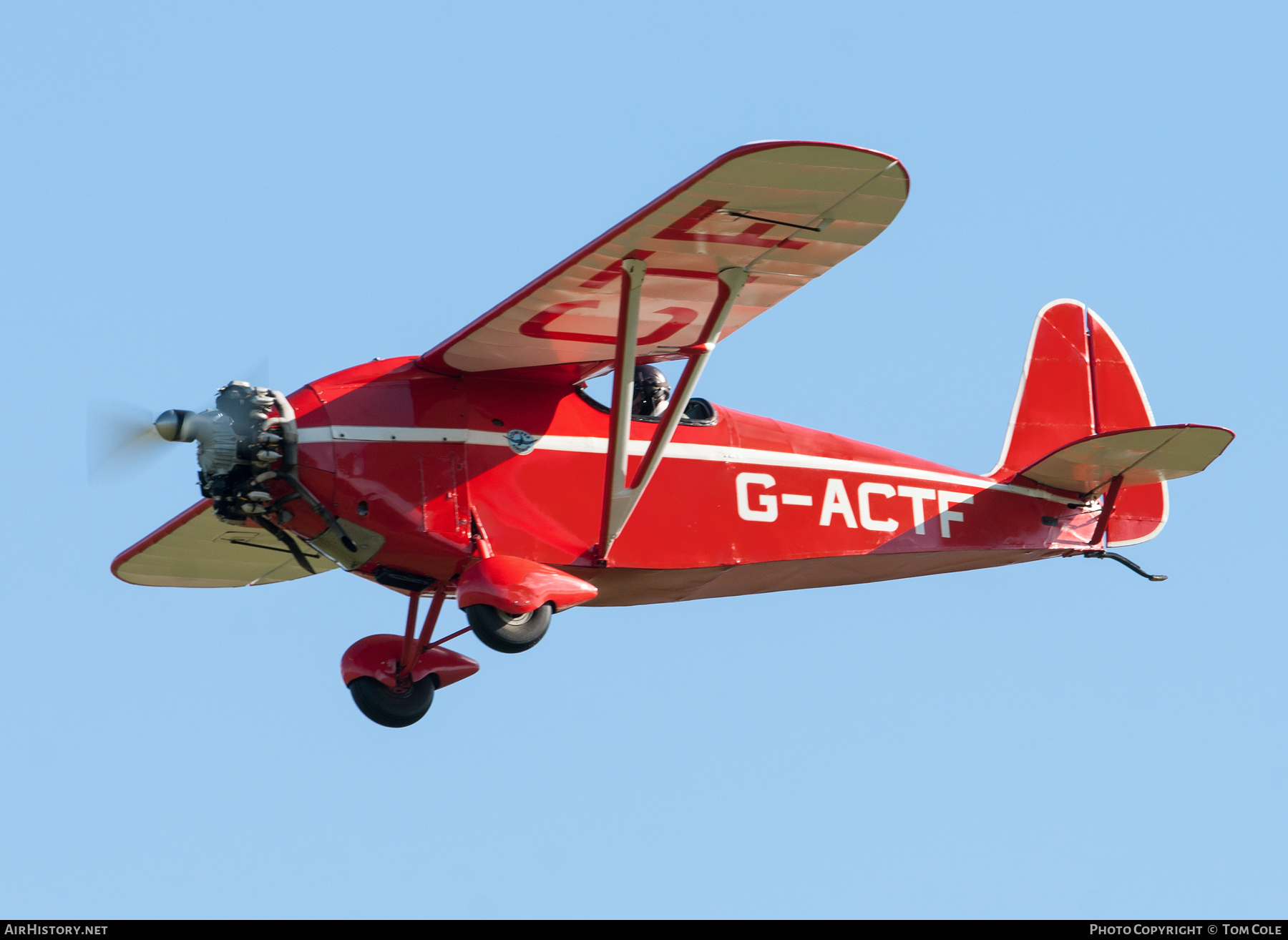 Aircraft Photo of G-ACTF | Comper CLA-7 Swift | AirHistory.net #63878