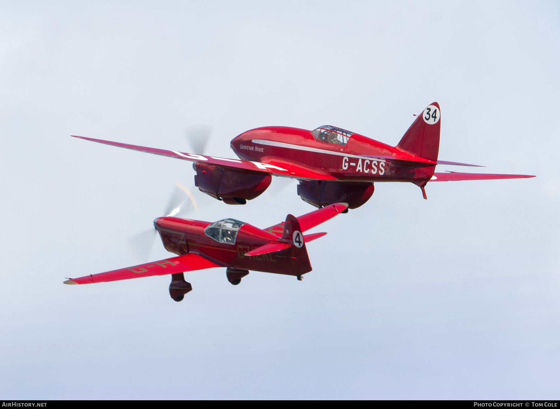 Aircraft Photo of G-HEKL | Percival E.2 Replica Mew Gull | AirHistory.net #63880