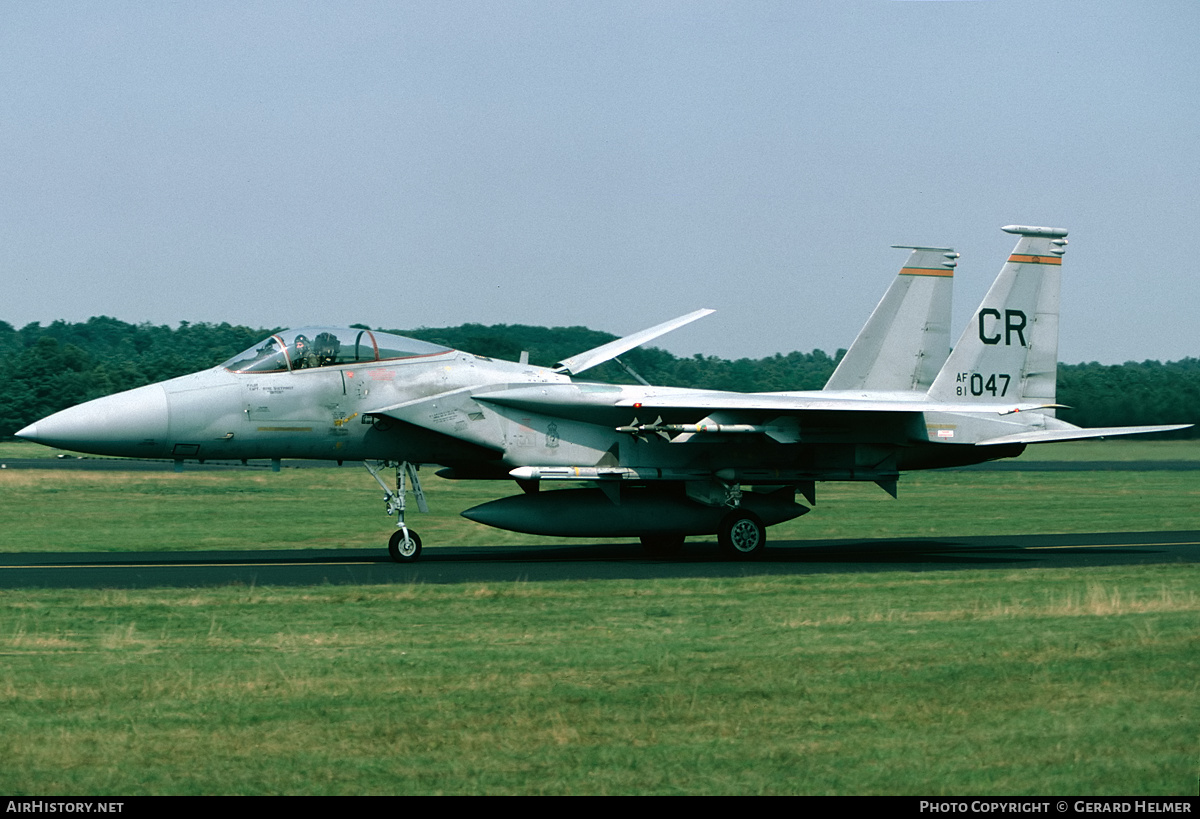 Aircraft Photo of 81-0047 / AF81-047 | McDonnell Douglas F-15C Eagle | USA - Air Force | AirHistory.net #63885
