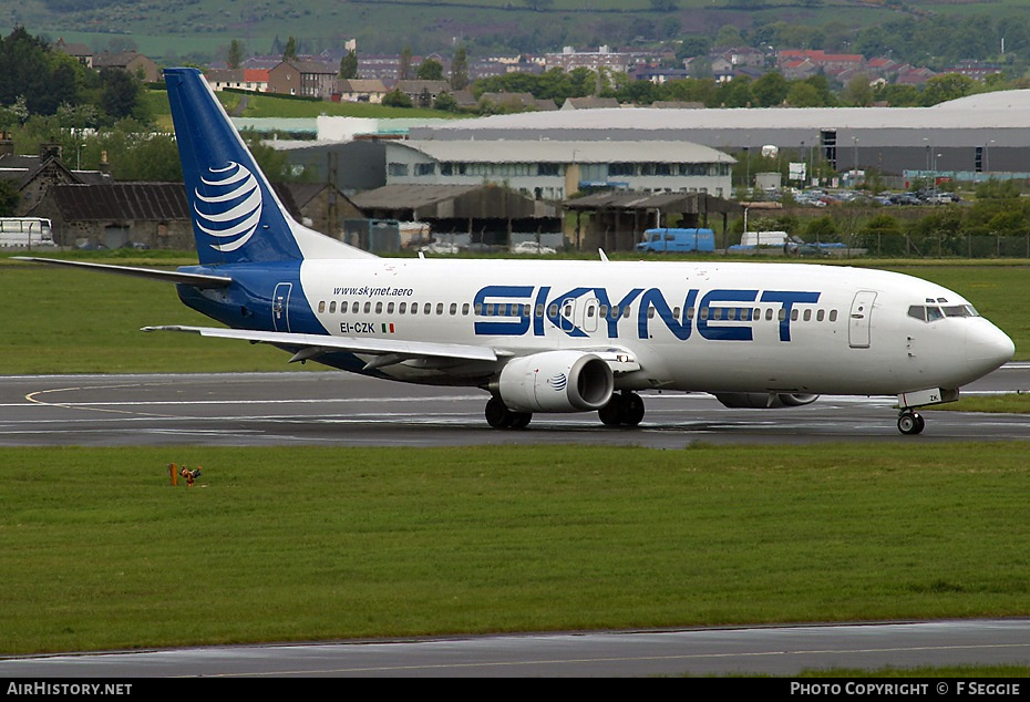 Aircraft Photo of EI-CZK | Boeing 737-4Y0 | SkyNet Airlines | AirHistory.net #63892