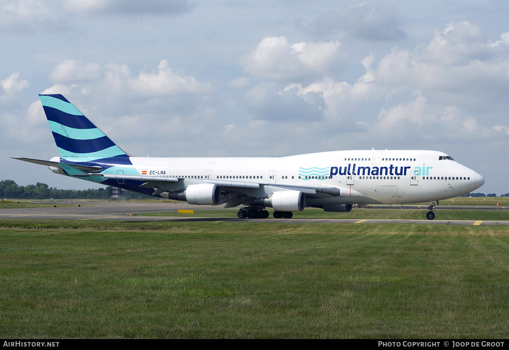 Aircraft Photo of EC-LNA | Boeing 747-446 | Pullmantur Air | AirHistory.net #63894