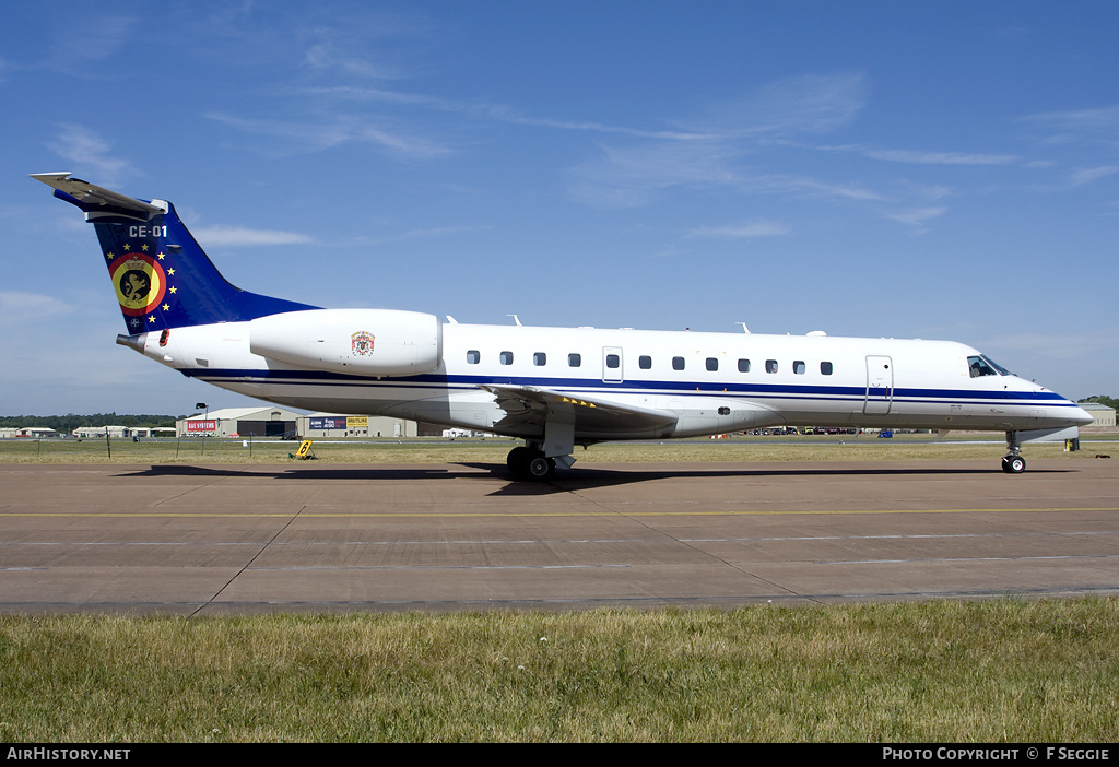 Aircraft Photo of CE-01 | Embraer ERJ-135LR (EMB-135LR) | Belgium - Air Force | AirHistory.net #63896