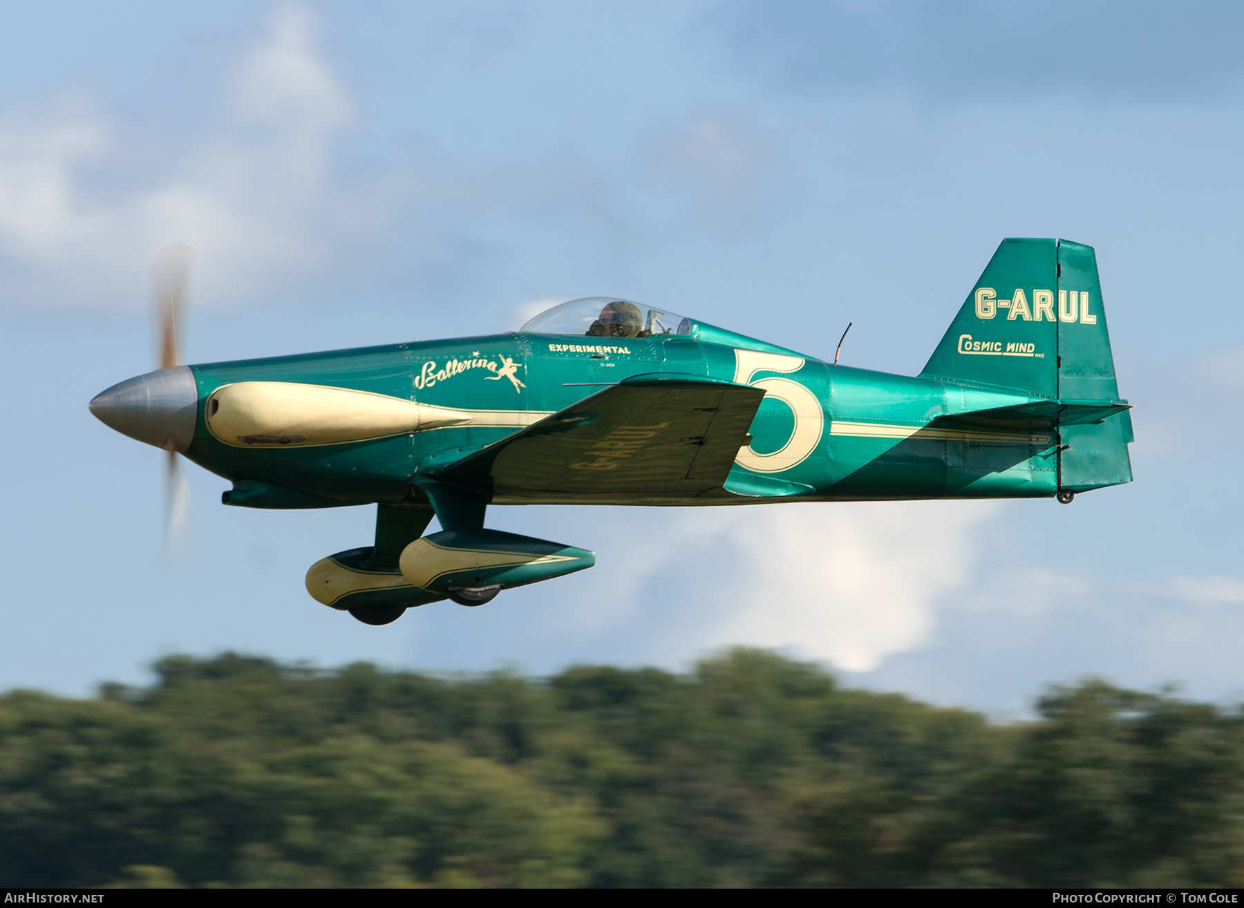 Aircraft Photo of G-ARUL | LeVier Cosmic Wind | AirHistory.net #63898