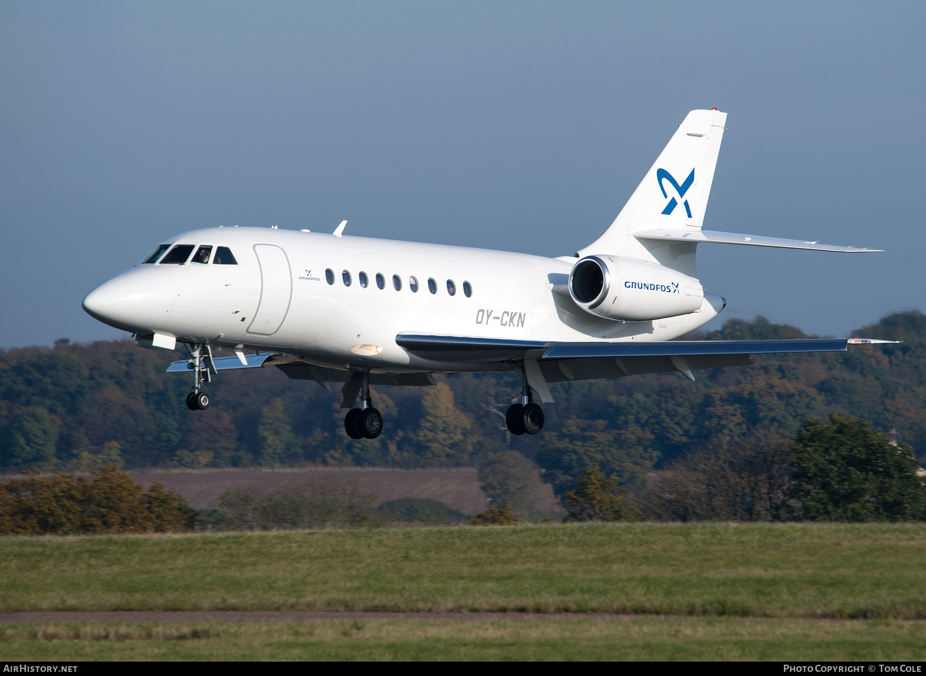 Aircraft Photo of OY-CKN | Dassault Falcon 2000 | Grundfos | AirHistory.net #63901