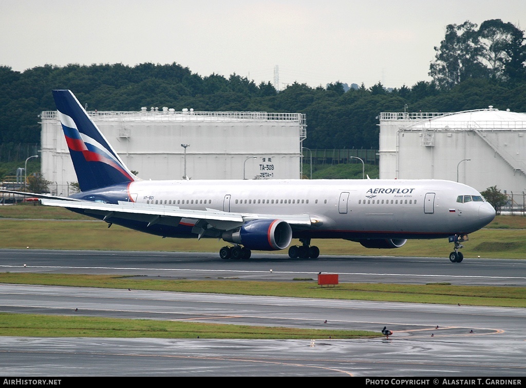 Aircraft Photo of VP-BDI | Boeing 767-38A/ER | Aeroflot - Russian Airlines | AirHistory.net #63905