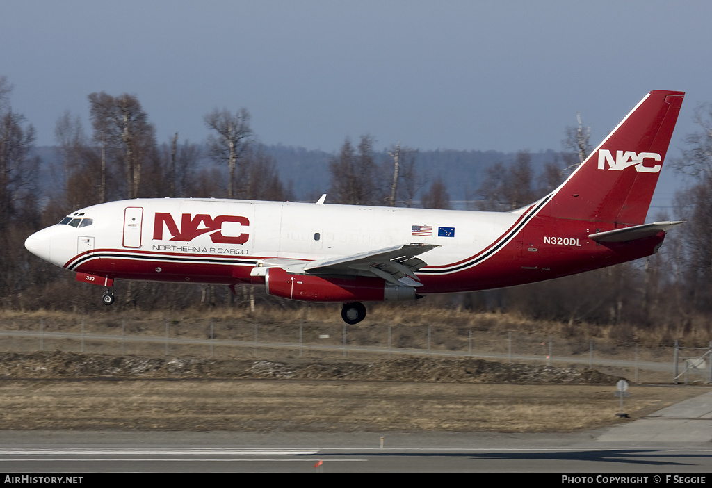 Aircraft Photo of N320DL | Boeing 737-232/Adv(F) | Northern Air Cargo - NAC | AirHistory.net #63919