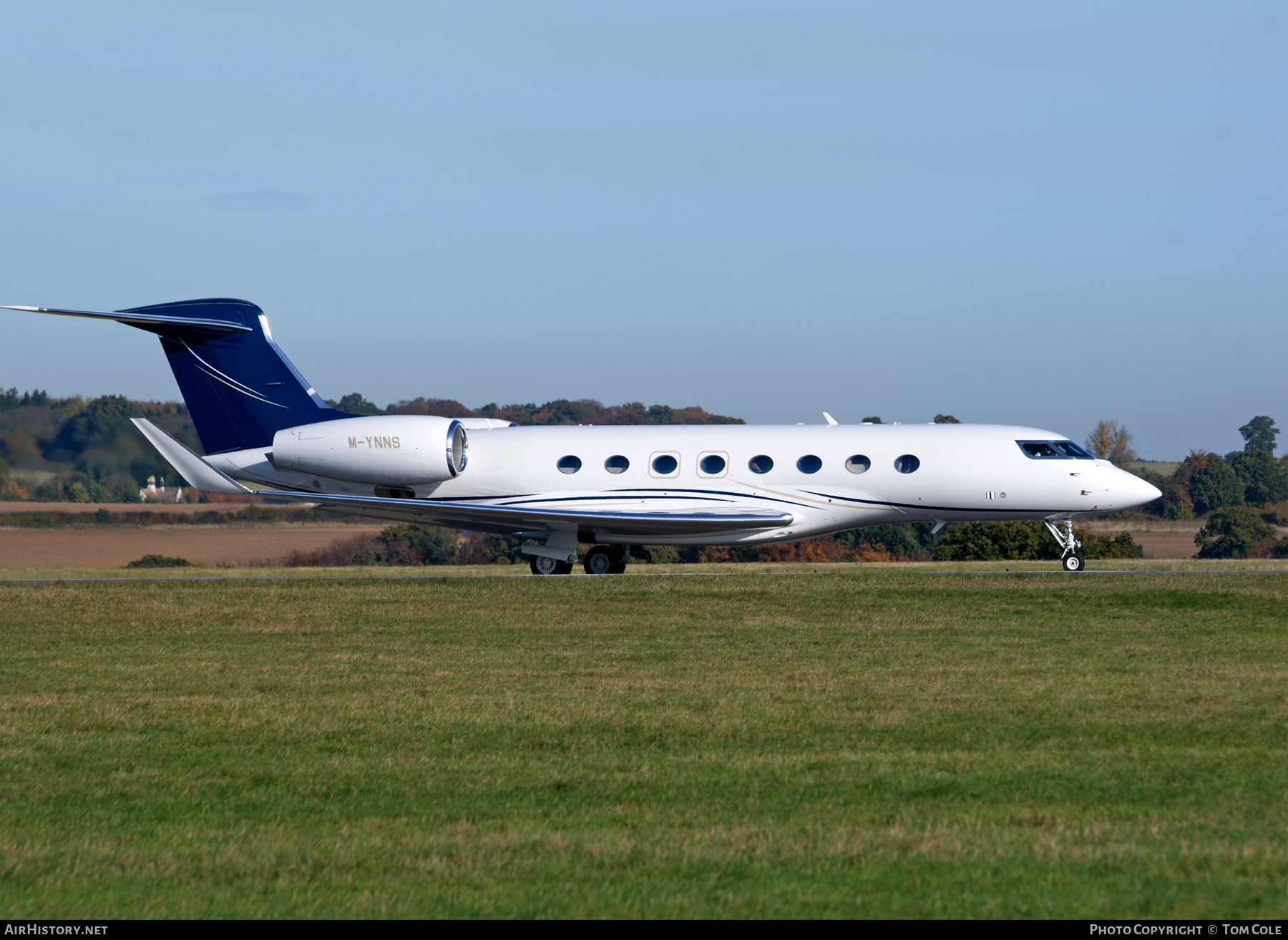 Aircraft Photo of M-YNNS | Gulfstream Aerospace G650 (G-VI) | AirHistory.net #63920