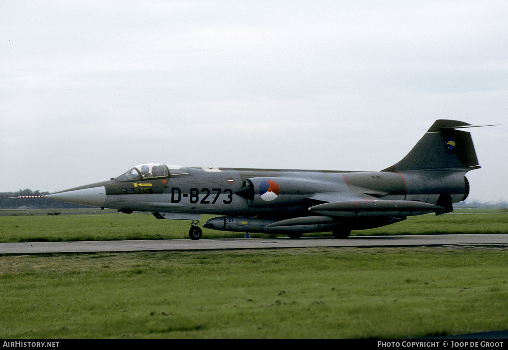 Aircraft Photo of D-8273 | Lockheed RF-104G Starfighter | Netherlands - Air Force | AirHistory.net #63931