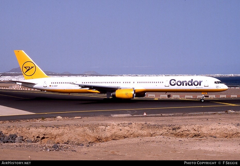 Aircraft Photo of D-ABOF | Boeing 757-330 | Condor Flugdienst | AirHistory.net #63935