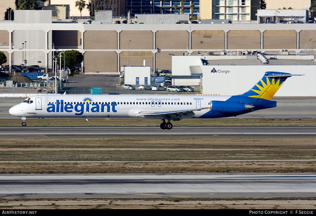 Aircraft Photo of N869GA | McDonnell Douglas MD-83 (DC-9-83) | Allegiant Air | AirHistory.net #63942