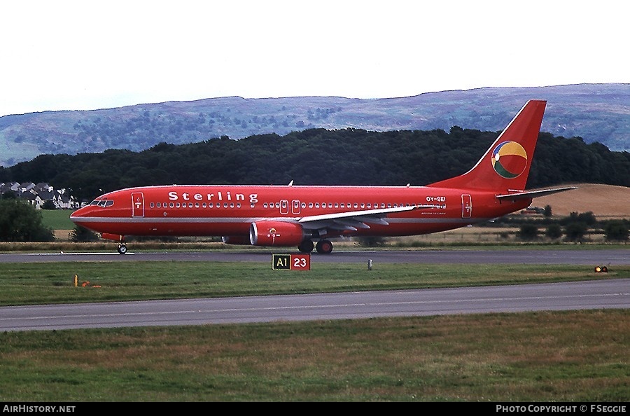 Aircraft Photo of OY-SEI | Boeing 737-85H | Sterling European Airlines | AirHistory.net #63949