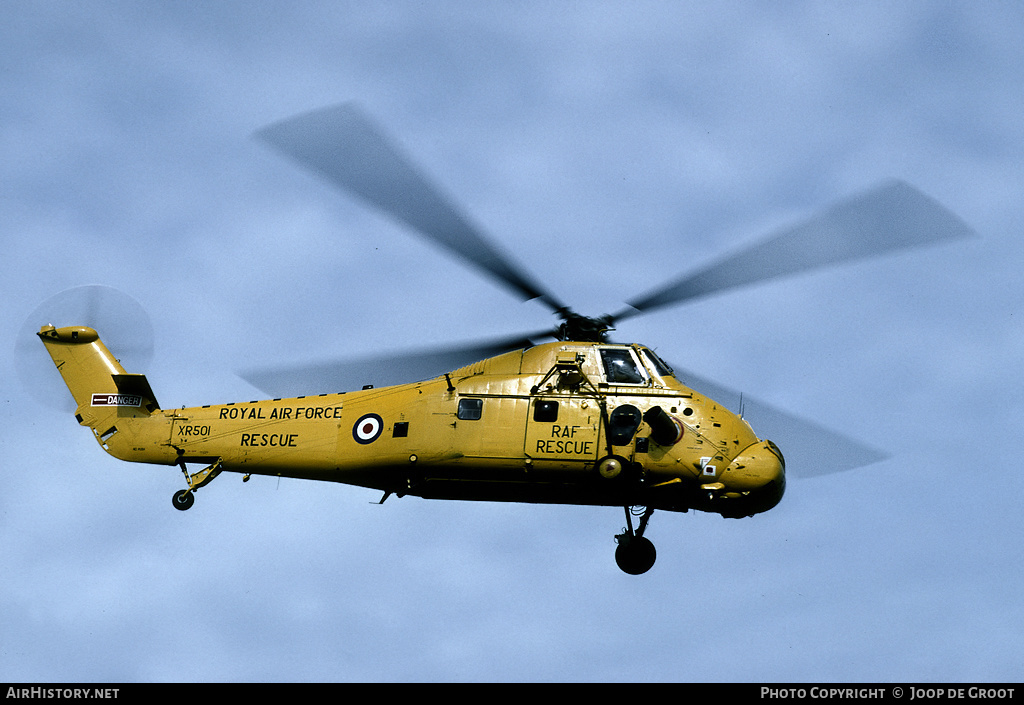Aircraft Photo of XR501 | Westland WS-58 Wessex HC.2 | UK - Air Force | AirHistory.net #63955