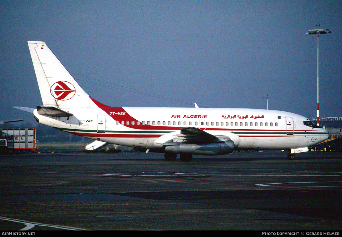 Aircraft Photo of 7T-VEE | Boeing 737-2D6C/Adv | Air Algérie | AirHistory.net #63964