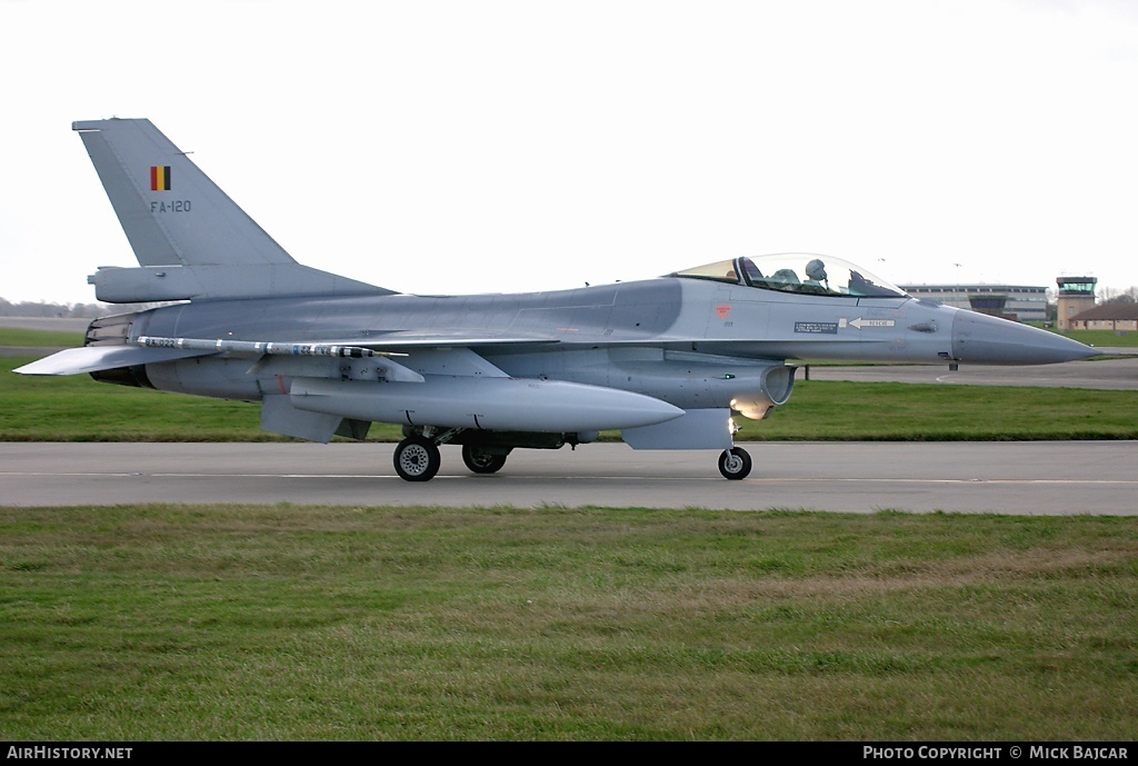 Aircraft Photo of FA-120 | General Dynamics F-16AM Fighting Falcon | Belgium - Air Force | AirHistory.net #63974