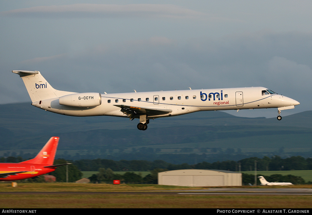 Aircraft Photo of G-CCYH | Embraer ERJ-145EP (EMB-145EP) | BMI Regional | AirHistory.net #63987