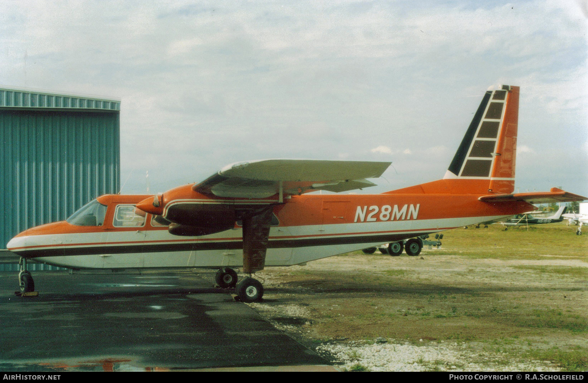 Aircraft Photo of N28MN | Britten-Norman BN-2A-8 Islander | Muntz Northern | AirHistory.net #63994