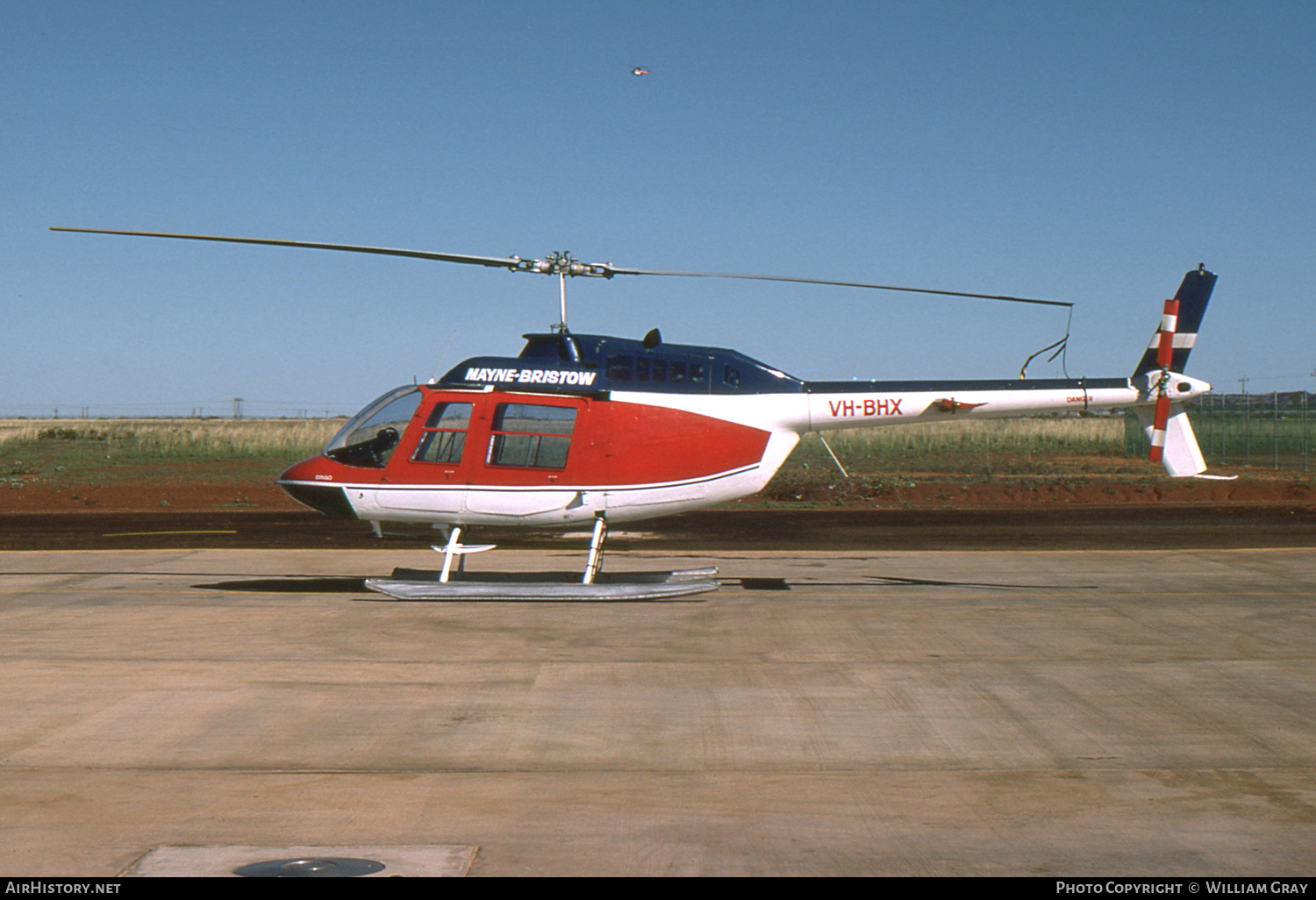 Aircraft Photo of VH-BHX | Bell 206B-2 JetRanger II | Mayne-Bristow Helicopters | AirHistory.net #64009