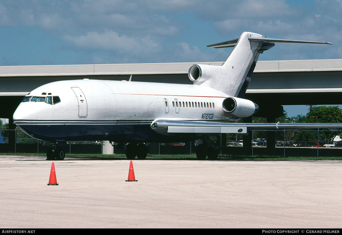 Aircraft Photo of N727CD | Boeing 727-22(F) | AirHistory.net #64011