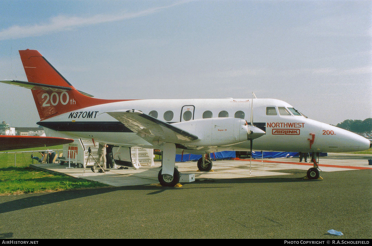 Aircraft Photo of N370MT | British Aerospace BAe-3201 Jetstream Super 31 | Northwest Airlink | AirHistory.net #64027
