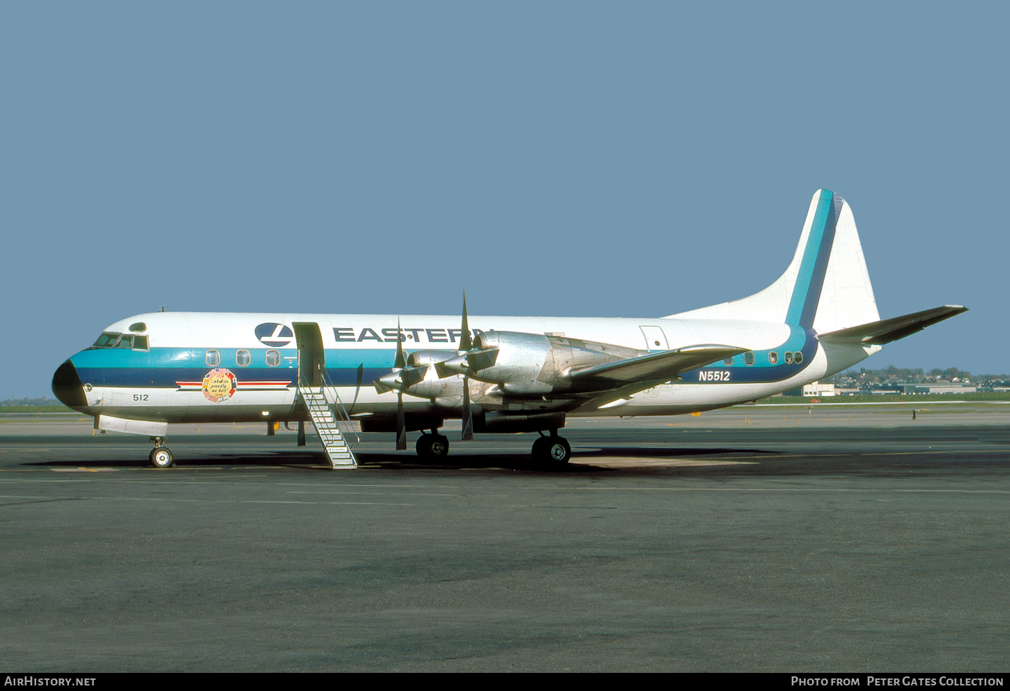 Aircraft Photo of N5512 | Lockheed L-188A Electra | Eastern Air Lines | AirHistory.net #64028