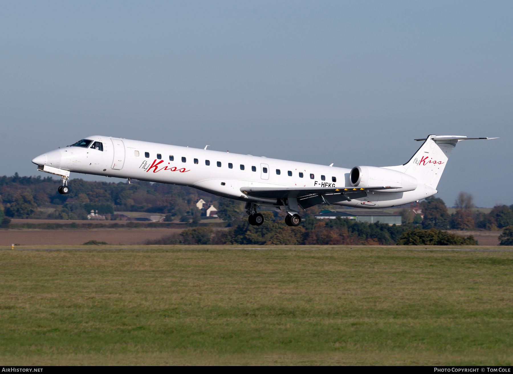 Aircraft Photo of F-HFKG | Embraer ERJ-145EP (EMB-145EP) | Fly Kiss | AirHistory.net #64035