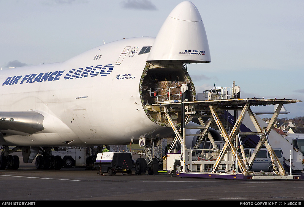 Aircraft Photo of F-GIUA | Boeing 747-428F/ER/SCD | Air France Cargo | AirHistory.net #64041