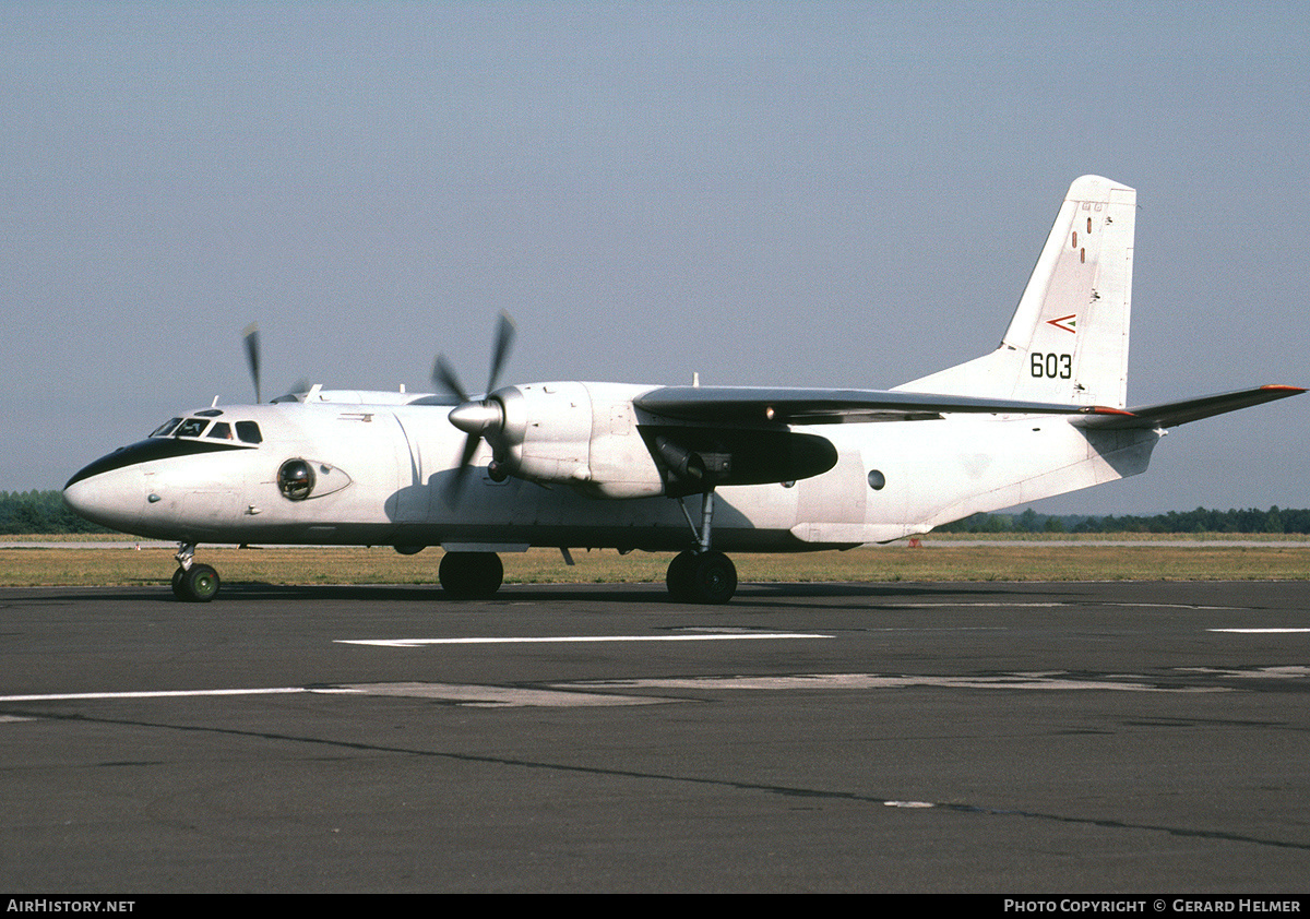 Aircraft Photo of 603 | Antonov An-26 | Hungary - Air Force | AirHistory.net #64042