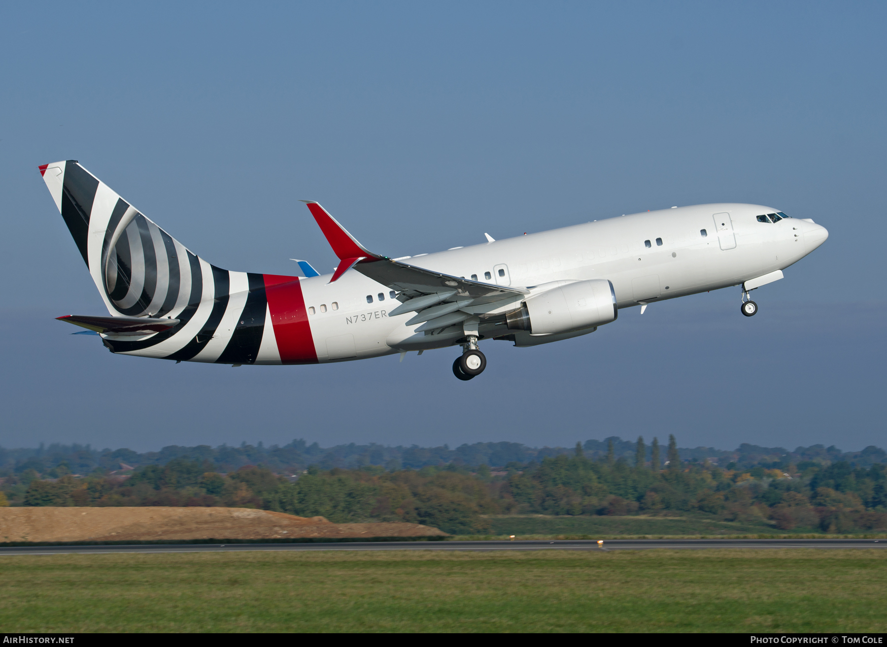 Aircraft Photo of N737ER | Boeing 737-7CJ BBJ | AirHistory.net #64043