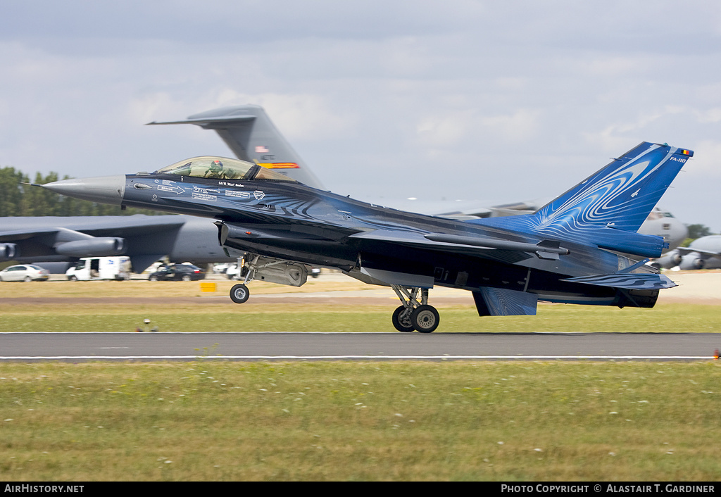 Aircraft Photo of FA-110 | General Dynamics F-16AM Fighting Falcon | Belgium - Air Force | AirHistory.net #64062
