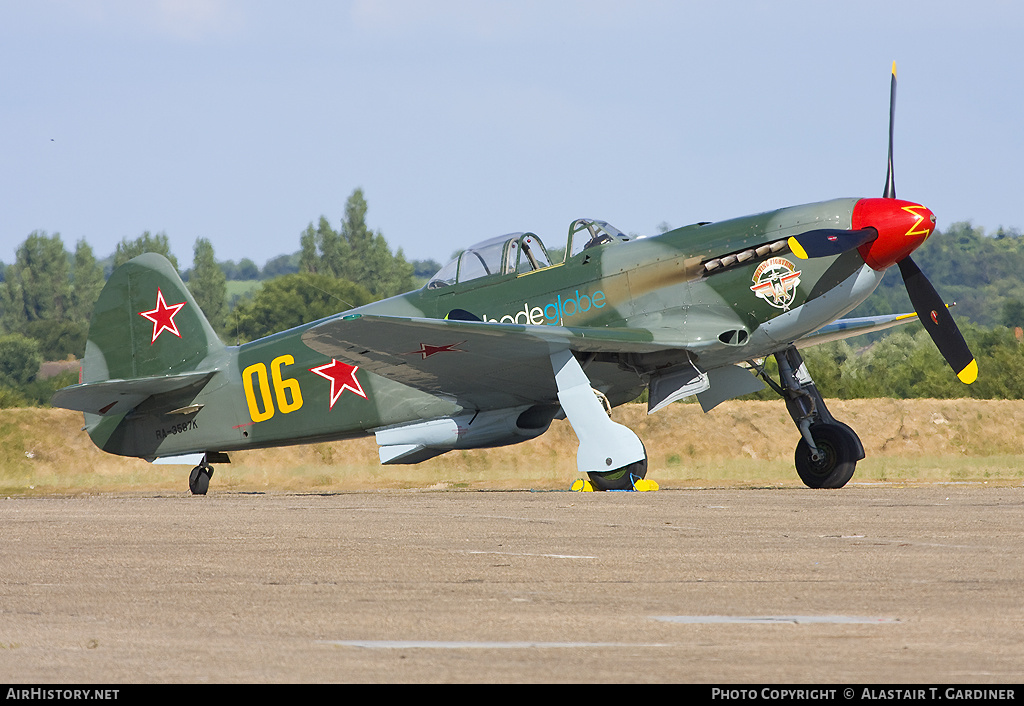 Aircraft Photo of RA-3587K / 06 yellow | Yakovlev Yak-9UM | Soviet Union - Air Force | AirHistory.net #64068