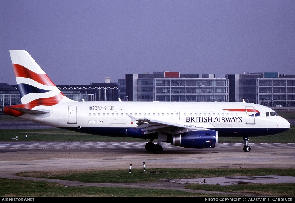 Aircraft Photo of G-EUPX | Airbus A319-131 | British Airways | AirHistory.net #64076