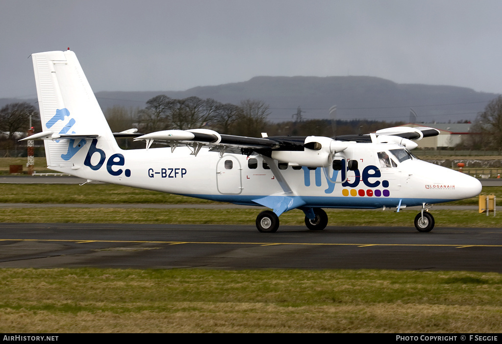 Aircraft Photo of G-BZFP | De Havilland Canada DHC-6-300 Twin Otter | Flybe | AirHistory.net #64088