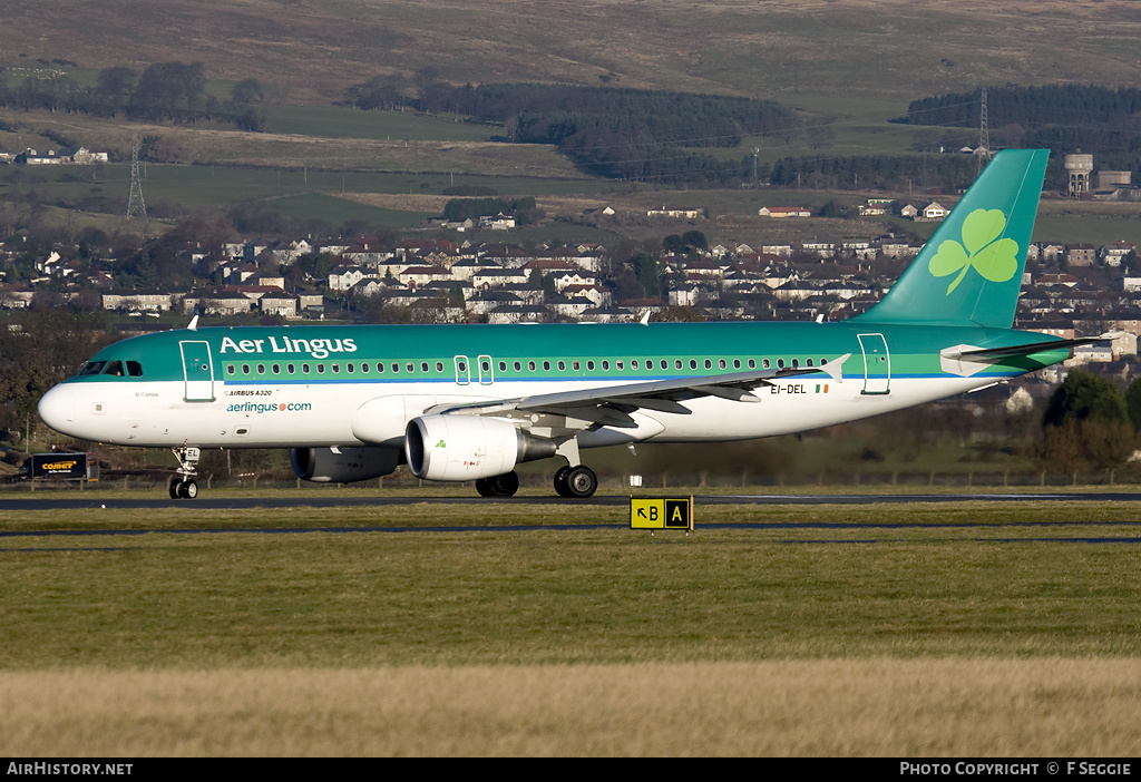 Aircraft Photo of EI-DEL | Airbus A320-214 | Aer Lingus | AirHistory.net #64090