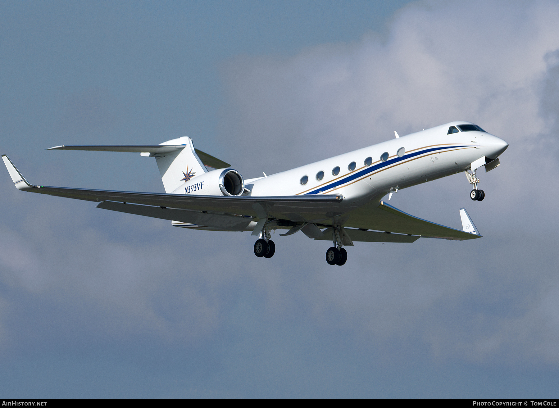 Aircraft Photo of N393VF | Gulfstream Aerospace G-V-SP Gulfstream G550 | AirHistory.net #64091