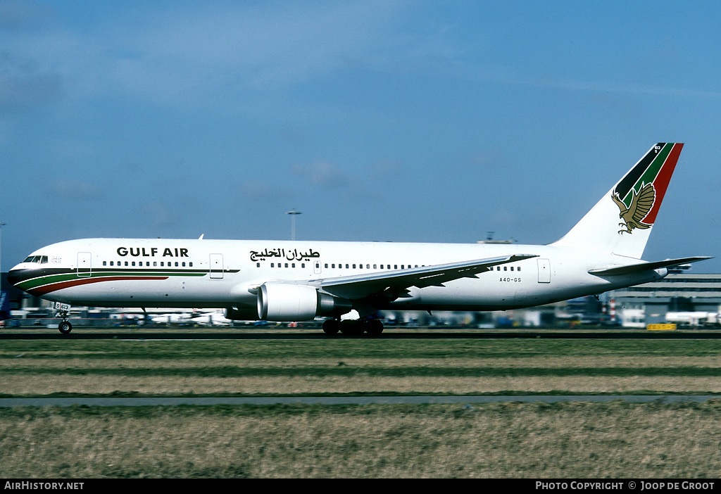 Aircraft Photo of A4O-GS | Boeing 767-3P6/ER | Gulf Air | AirHistory.net #64106