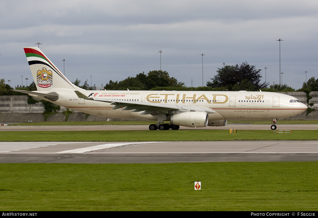 Aircraft Photo of A6-EYQ | Airbus A330-243 | Etihad Airways | AirHistory.net #64108