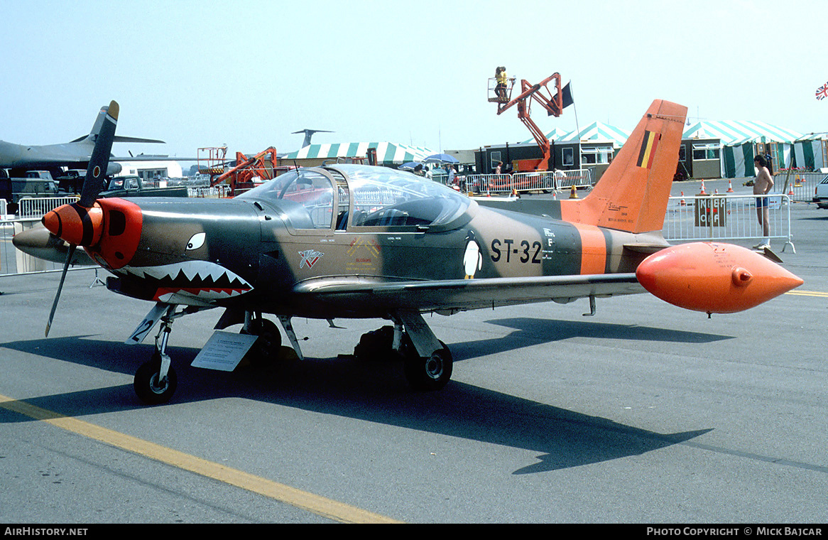 Aircraft Photo of ST-32 | SIAI-Marchetti SF-260M | Belgium - Air Force | AirHistory.net #64134