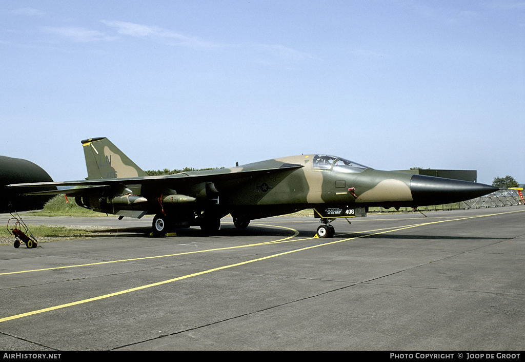 Aircraft Photo of 70-2406 / AF70-406 | General Dynamics F-111F Aardvark | USA - Air Force | AirHistory.net #64136