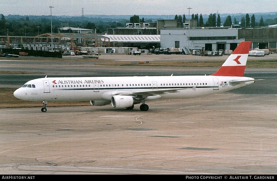 Aircraft Photo of OE-LBD | Airbus A321-211 | Austrian Airlines | AirHistory.net #64161