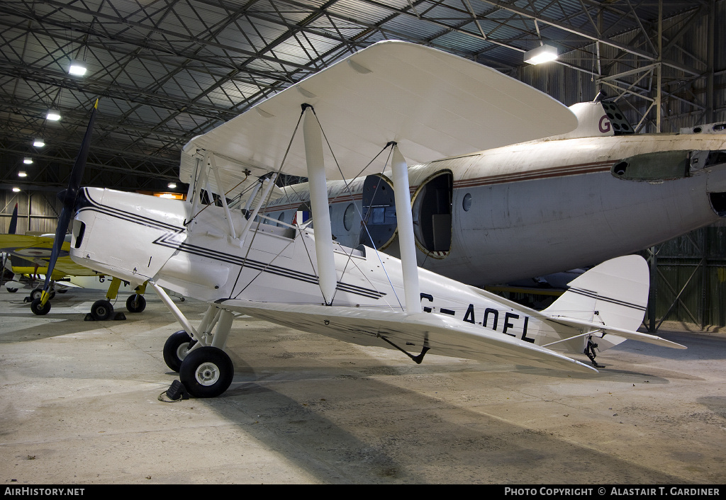 Aircraft Photo of G-AOEL | De Havilland D.H. 82A Tiger Moth II | AirHistory.net #64168