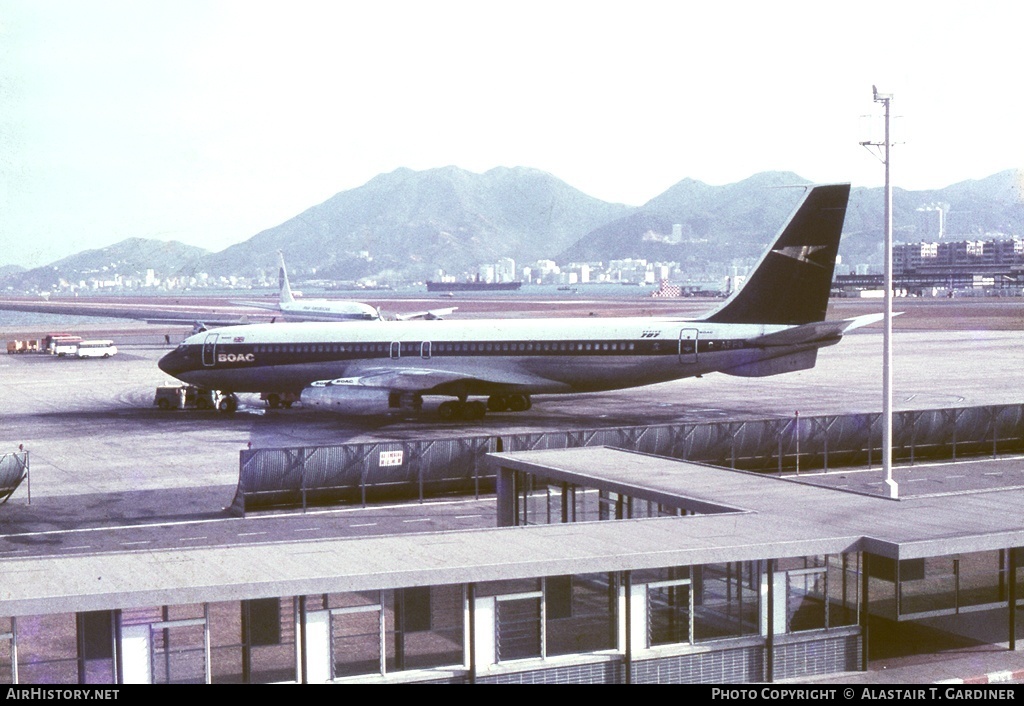 Aircraft Photo of G-APFD | Boeing 707-436 | BOAC - British Overseas Airways Corporation | AirHistory.net #64177