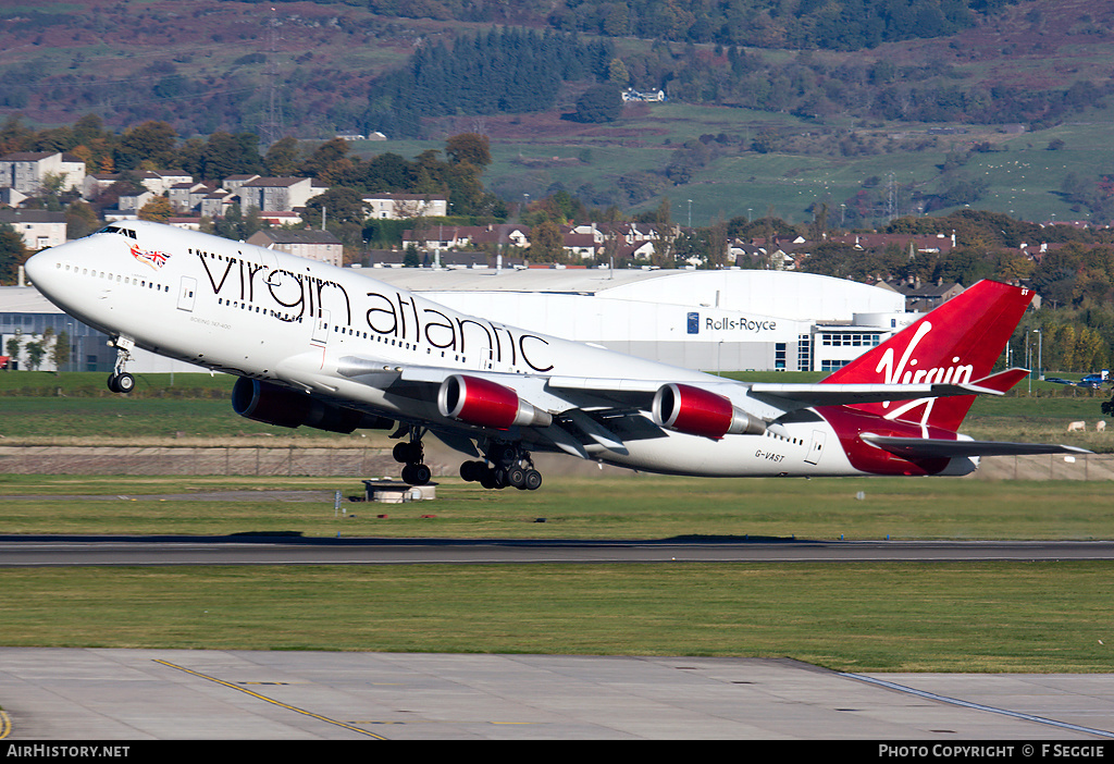 Aircraft Photo of G-VAST | Boeing 747-41R | Virgin Atlantic Airways | AirHistory.net #64185