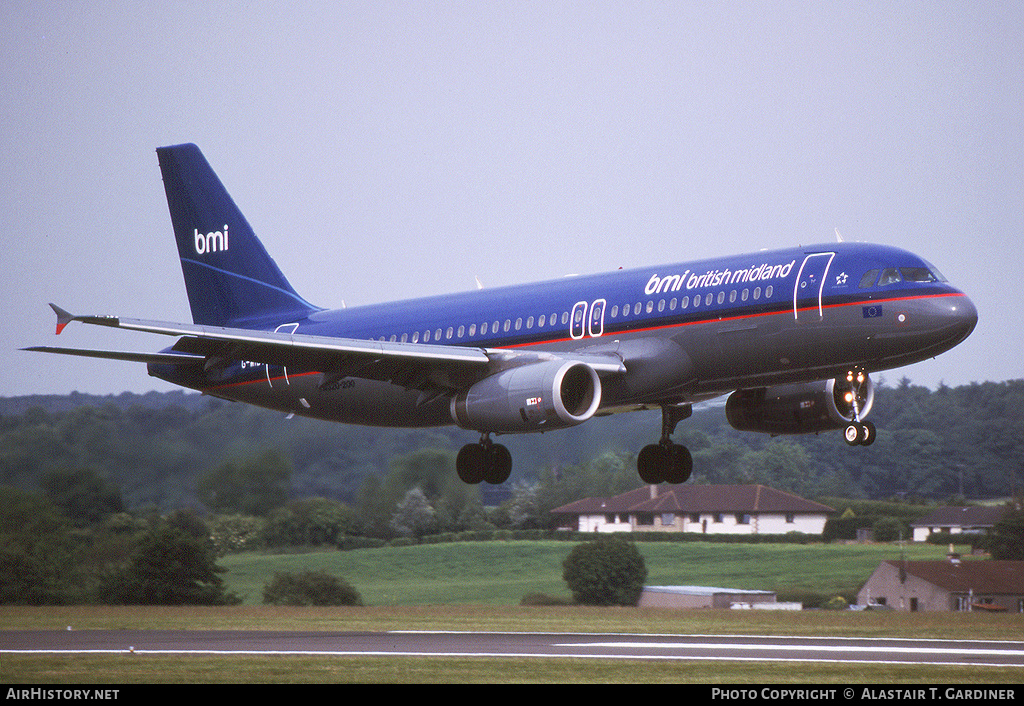 Aircraft Photo of G-MIDY | Airbus A320-232 | BMI - British Midland International | AirHistory.net #64195