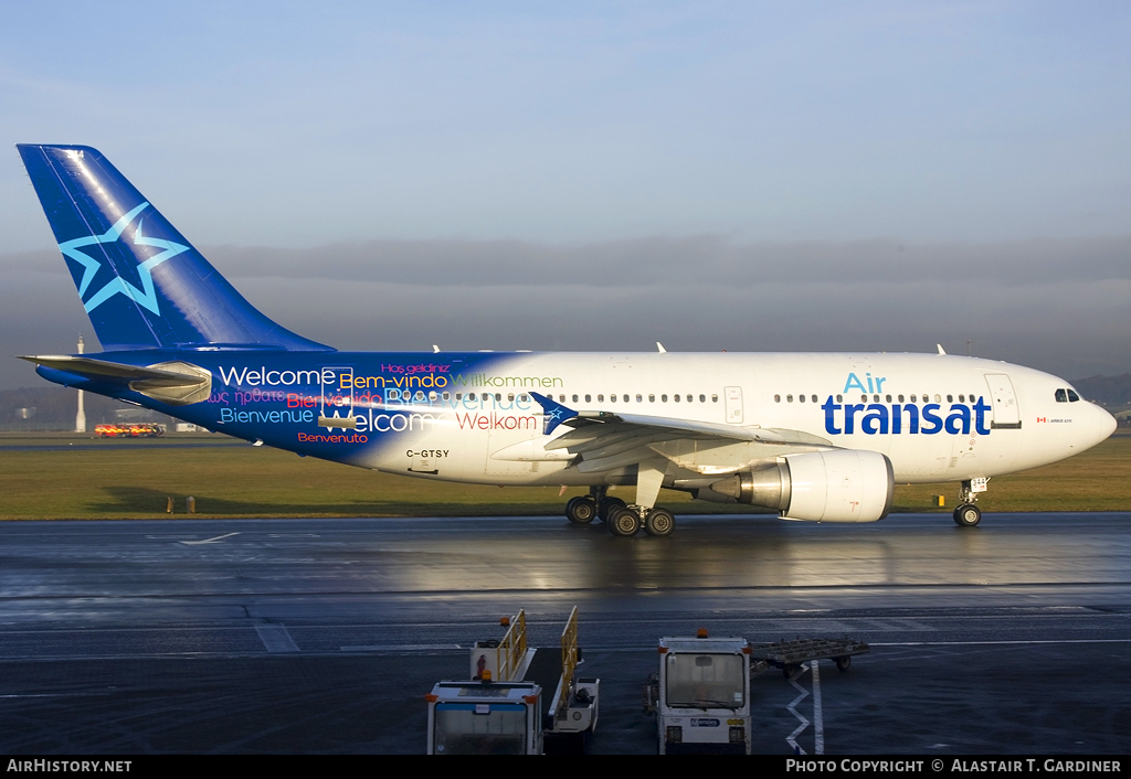Aircraft Photo of C-GTSY | Airbus A310-304 | Air Transat | AirHistory.net #64206