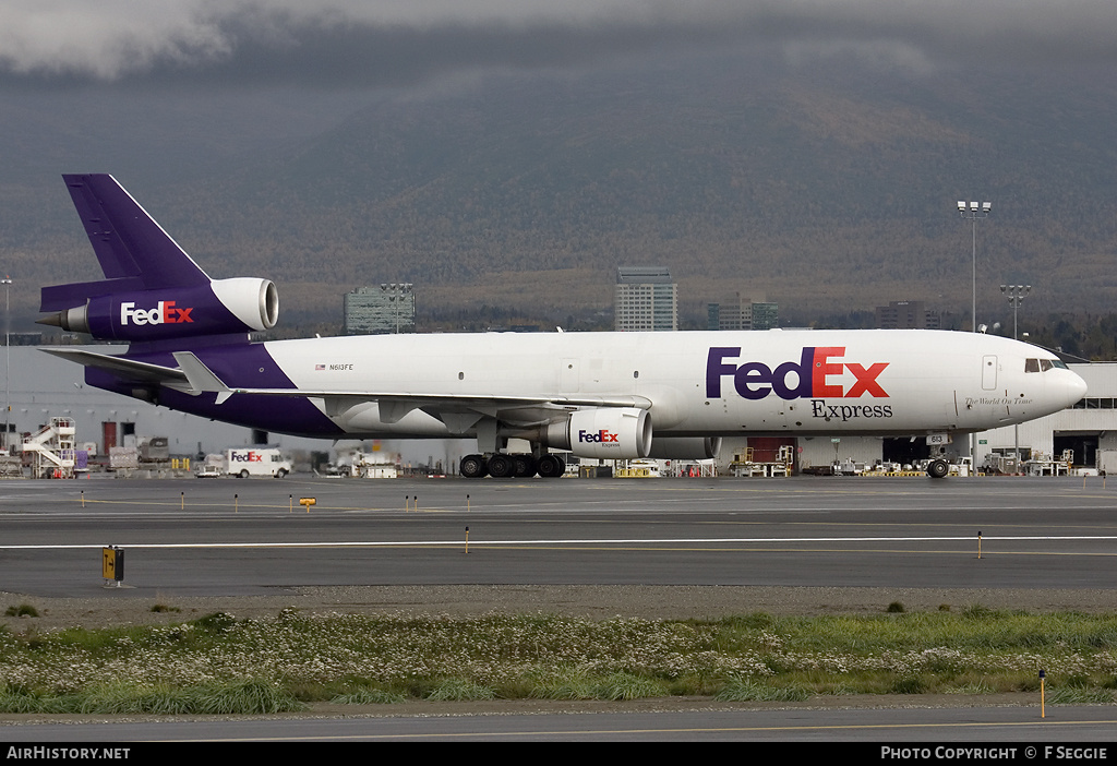 Aircraft Photo of N613FE | McDonnell Douglas MD-11F | FedEx Express - Federal Express | AirHistory.net #64226
