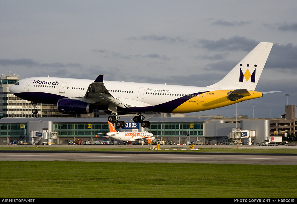 Aircraft Photo of G-EOMA | Airbus A330-243 | Monarch Airlines | AirHistory.net #64231